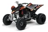 Yamaha YFZ 450 ATV Graphic Kit - 2004-2014 Mandy Red