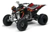 Yamaha YFZ 450 ATV Graphic Kit - 2004-2014 Motorhead Red