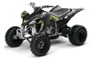 Yamaha YFZ 450 ATV Graphic Kit - 2004-2014 Motorhead Silver