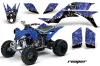 Yamaha YFZ 450 ATV Graphic Kit - 2004-2014 Reaper Blue