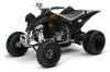 Yamaha YFZ 450 ATV Graphic Kit - 2004-2014 Silver Star - Reloaded Orange