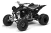 Yamaha YFZ 450 ATV Graphic Kit - 2004-2014 Silver Star - Reloaded White