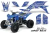 Yamaha YFZ 450 ATV Graphic Kit - 2004-2014 Silver Star - Silverhaze Silver