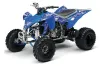 Yamaha YFZ 450 ATV Graphic Kit - 2004-2014 Silver Star - Silverhaze White