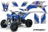 Yamaha YFZ 450 ATV Graphic Kit - 2004-2014 T Bomber Blue
