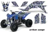 Yamaha YFZ 450 ATV Graphic Kit - 2004-2014 Urban Camo Blue