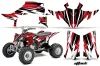 Yamaha YFZ 450R / SE ATV Graphic Kit - 2014-2019 Attack Red
