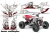 Yamaha YFZ 450SE / 450R ATV Graphic Kit - 2009-2013 Bone Collector White