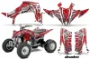 Yamaha YFZ 450R / SE ATV Graphic Kit - 2014-2019 Deaden Red