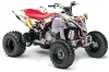 Yamaha YFZ 450SE / 450R ATV Graphic Kit - 2009-2013 Ed Hardy - Love Kills White