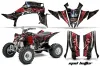 Yamaha YFZ 450R / SE ATV Graphic Kit - 2014-2019 Mad Hatter Red