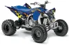 Yamaha YFZ 450SE / 450R ATV Graphic Kit - 2009-2013 Motorhead Blue