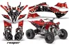 Yamaha YFZ 450SE / 450R ATV Graphic Kit - 2009-2013 Reaper Red