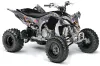 Yamaha YFZ 450SE / 450R ATV Graphic Kit - 2009-2013 T Bomber Silver