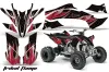 Yamaha YFZ 450SE / 450R ATV Graphic Kit - 2009-2013 Tribal Flame Maroon