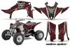 Yamaha YFZ 450R / SE ATV Graphic Kit - 2014-2019 Widow Maker Red