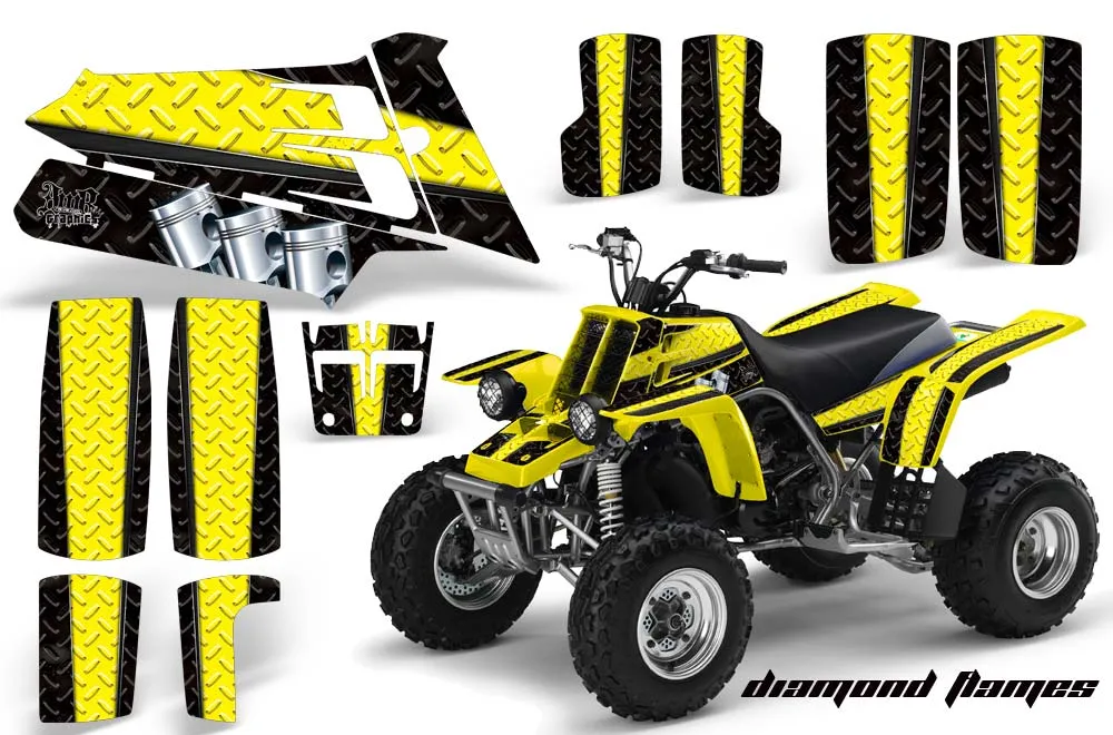 Yamaha Banshee 350 (Full Bore Plastics) ATV Custom Graphic Kit - All Years
