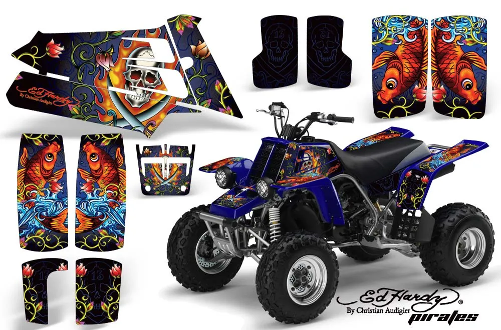 Yamaha Banshee 350 (Full Bore Plastics) ATV Custom Graphic Kit - All Years