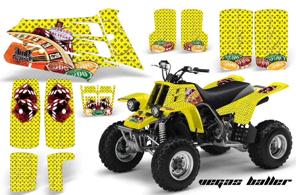 Yamaha Banshee 350 (Full Bore Plastics) ATV Custom Graphic Kit - All Years