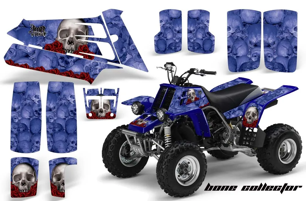 Yamaha Banshee 350 (Full Bore Plastics) ATV Graphic Kit - All Years Bone Collector Blue