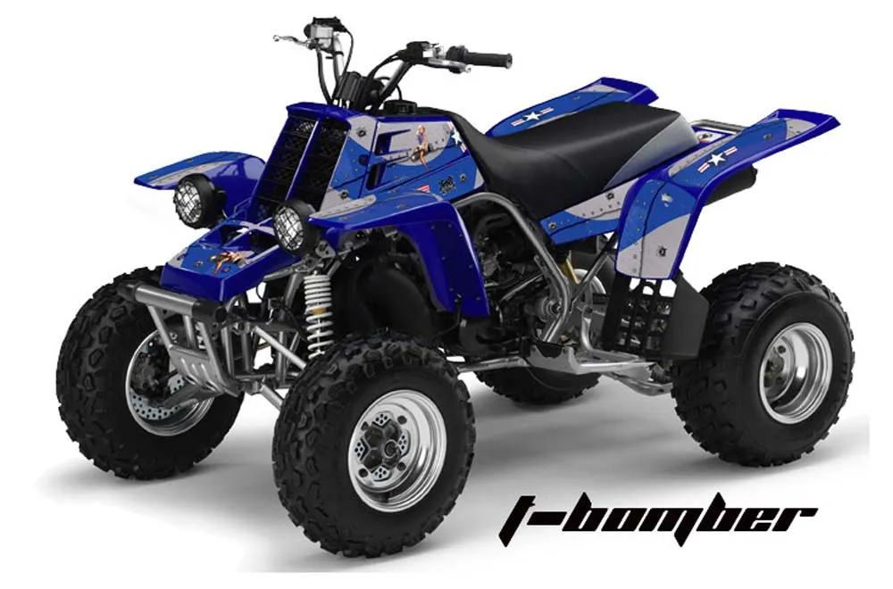 Yamaha Banshee 350 (Full Bore Plastics) ATV Graphic Kit - All Years T Bomber Blue