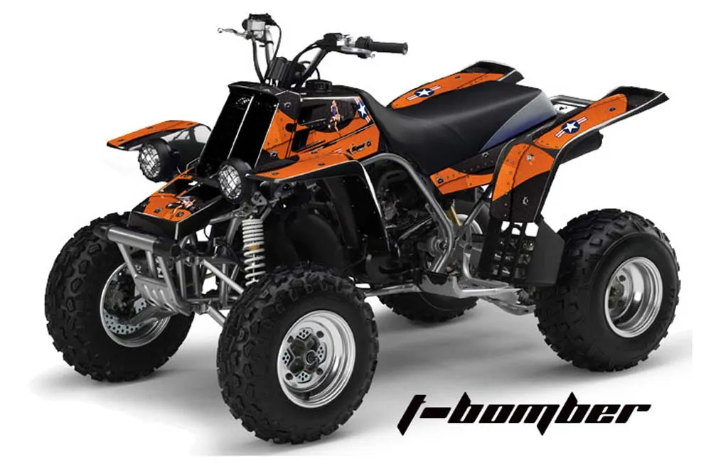 Yamaha Banshee 350 (Full Bore Plastics) ATV Graphic Kit - All Years T Bomber Orange