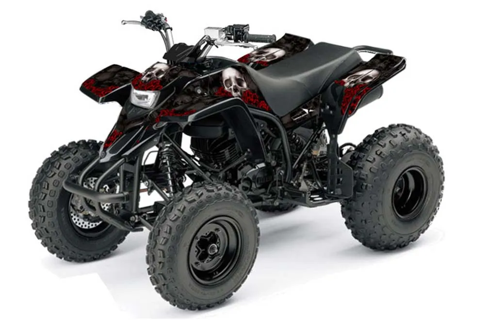 Yamaha Blaster YFS200 ATV Graphic Kit - 1988-2001 Bone Collector Black