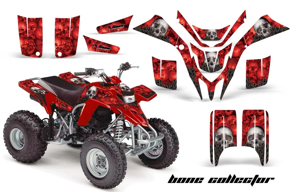 Yamaha Blaster YFS200 ATV Graphic Kit - 1988-2001 Bone Collector Red