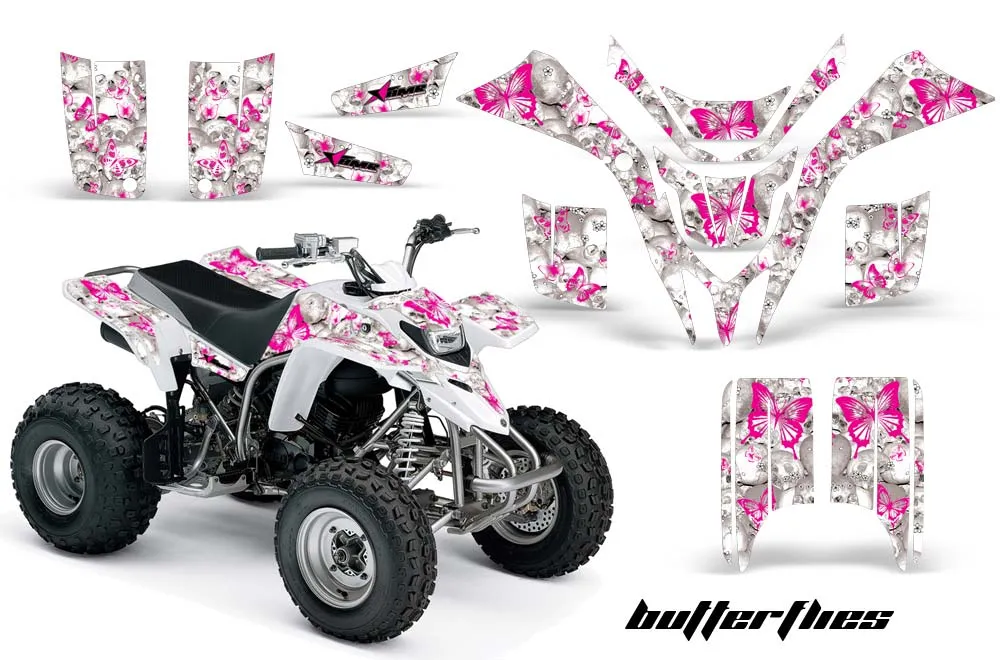 Yamaha Blaster YFS200 ATV Graphic Kit - 1988-2001 Butterfly Pink