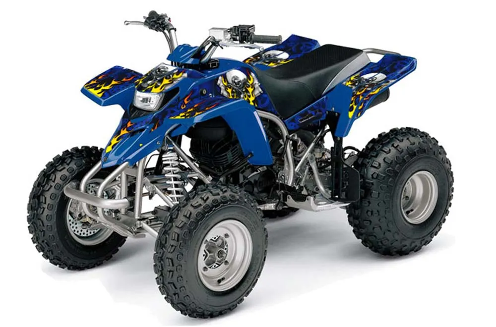 Yamaha Blaster YFS200 ATV Graphic Kit - 1988-2001 Motorhead Blue