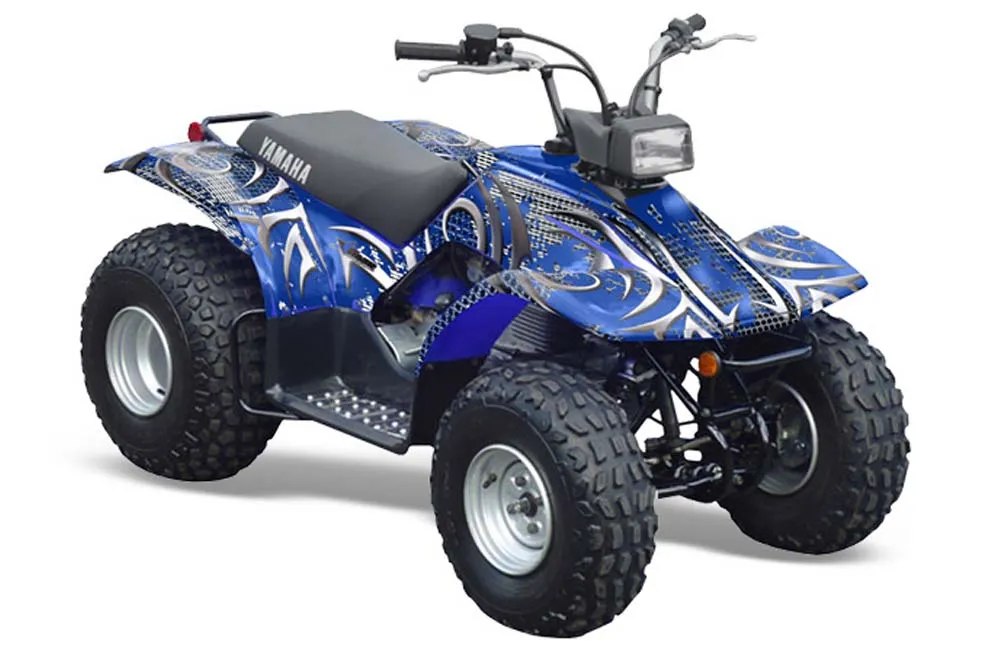 Yamaha Breeze 125 ATV Graphic Kit - 1989-2007 Deaden Blue