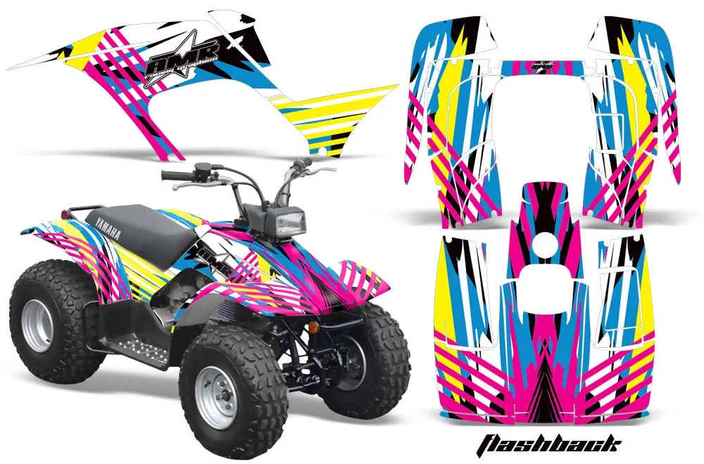 Yamaha Breeze 125 ATV Graphic Kit - 1989-2007 Flashback