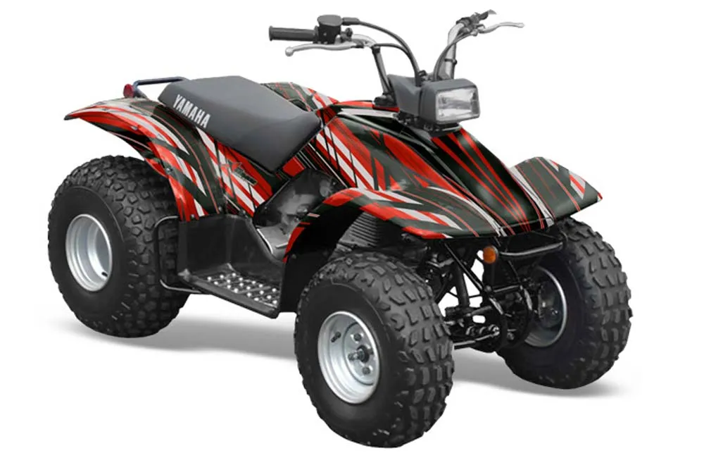 Yamaha Breeze 125 ATV Graphic Kit - 1989-2007 In Line Red