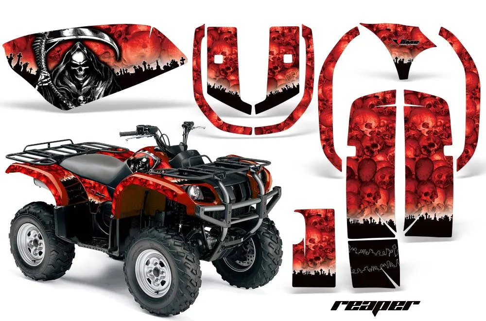 Yamaha Grizzly 660 ATV Custom Graphic Kit - All Years