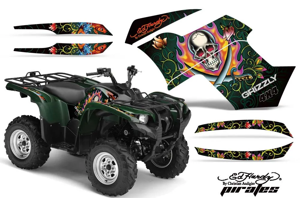 Yamaha Grizzly 700 / 550 ATV Custom Graphic Kit - 2007-2014