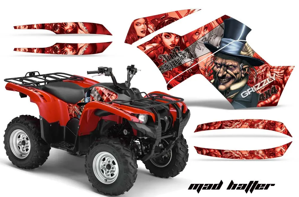Yamaha Grizzly 700 / 550 ATV Custom Graphic Kit - 2007-2014