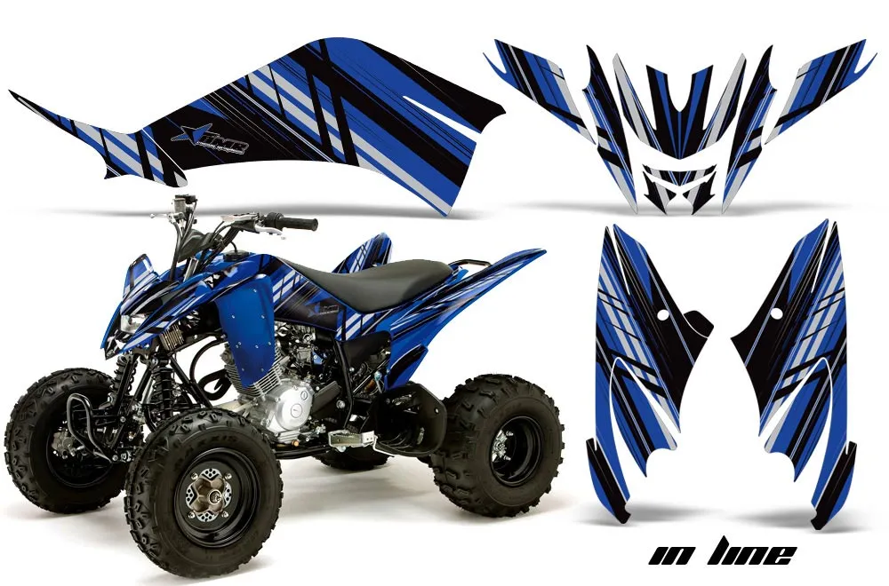 Yamaha Raptor 125 ATV Custom Graphic Kit - 2011-2014