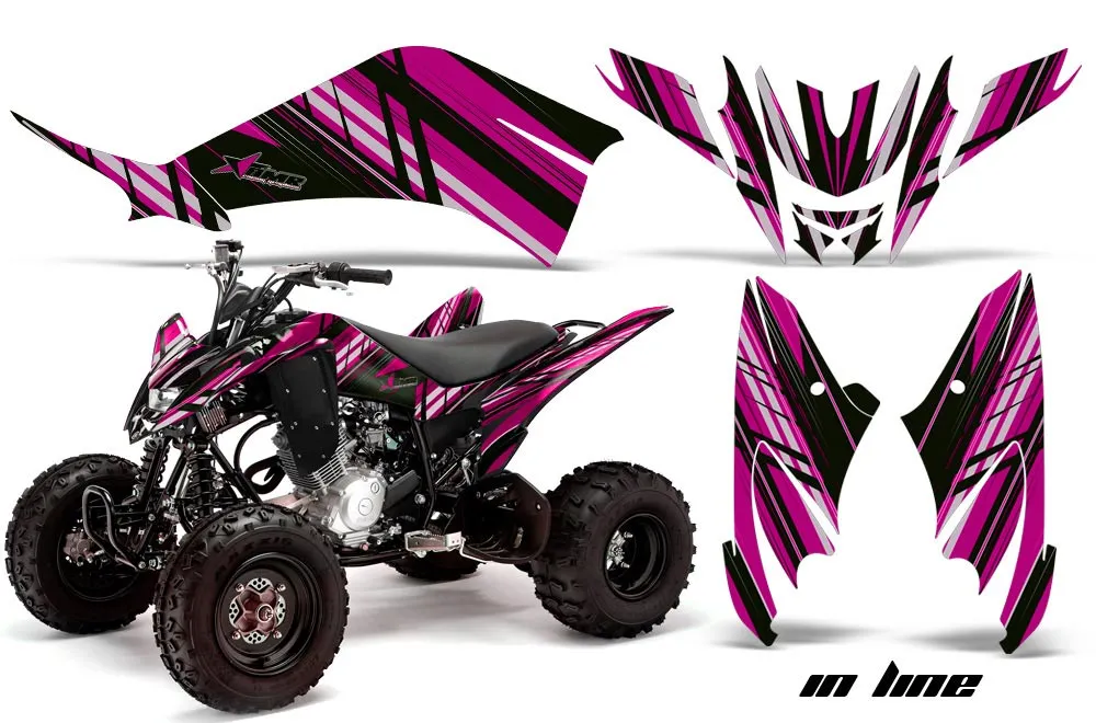 Yamaha Raptor 125 ATV Custom Graphic Kit - 2011-2014