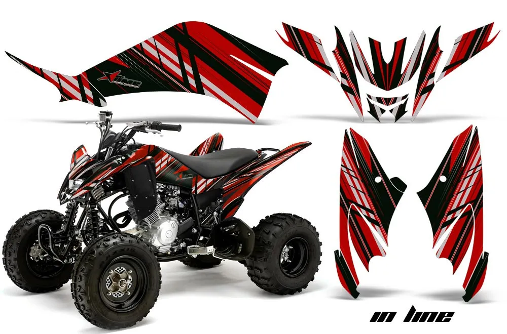 Yamaha Raptor 125 ATV Custom Graphic Kit - 2011-2014