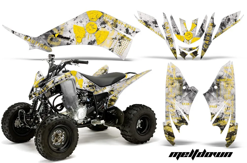 Yamaha Raptor 125 ATV Custom Graphic Kit - 2011-2014