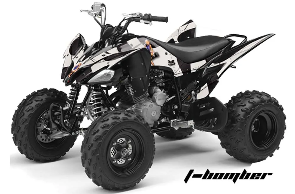 Yamaha Raptor 250 ATV Graphic Kit - 2008-2014 T Bomber Black