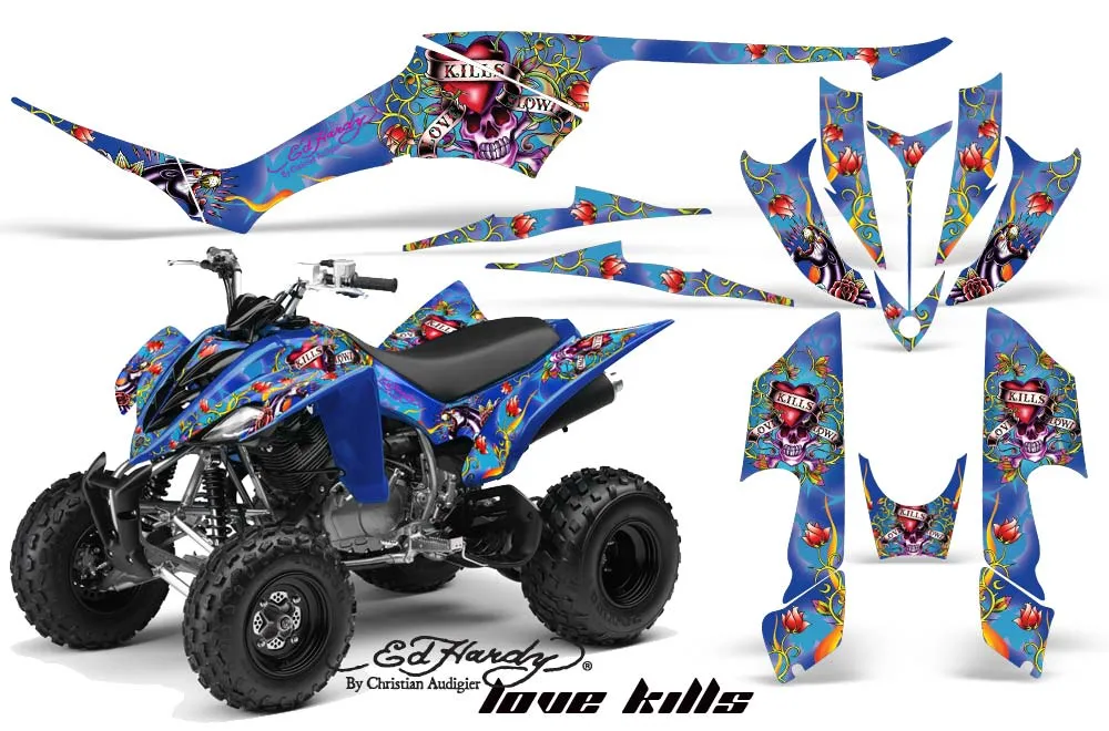 Yamaha Raptor 350 ATV Custom Graphic Kit - 2004-2014