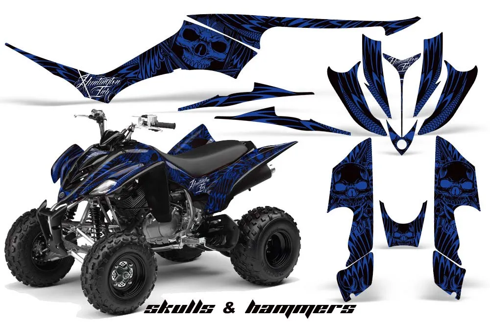 Yamaha Raptor 350 ATV Custom Graphic Kit - 2004-2014