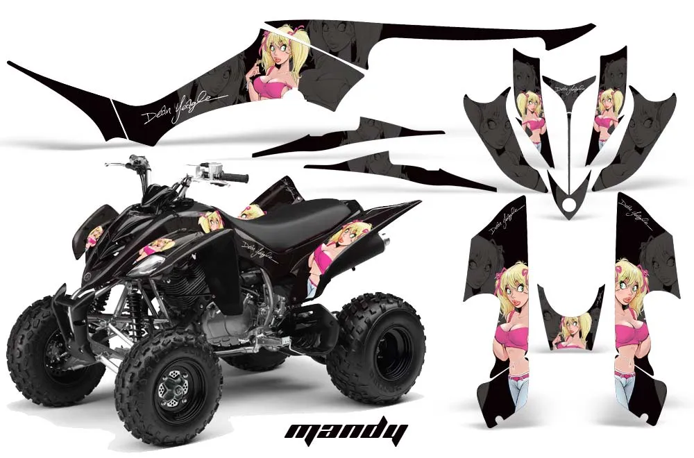Yamaha Raptor 350 ATV Custom Graphic Kit - 2004-2014