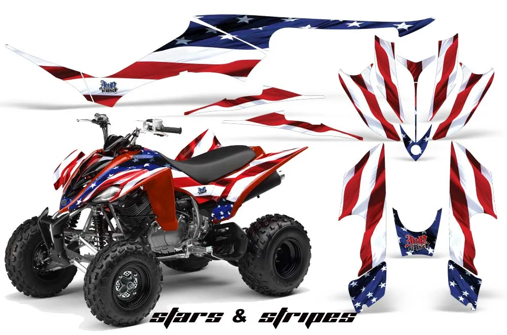 Yamaha Raptor 350 ATV Custom Graphic Kit - 2004-2014