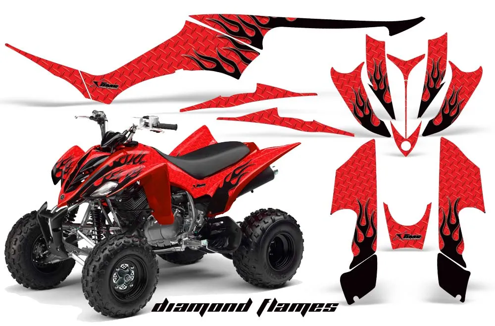 Yamaha Raptor 350 ATV Custom Graphic Kit - 2004-2014