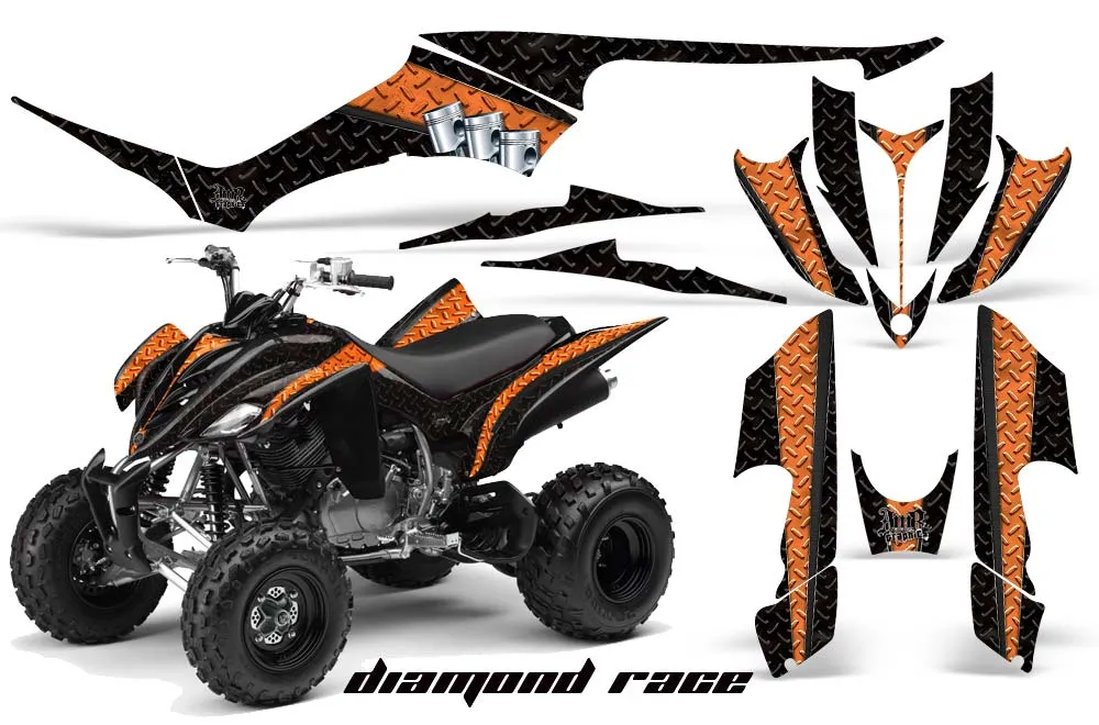 Yamaha Raptor 350 ATV Custom Graphic Kit - 2004-2014