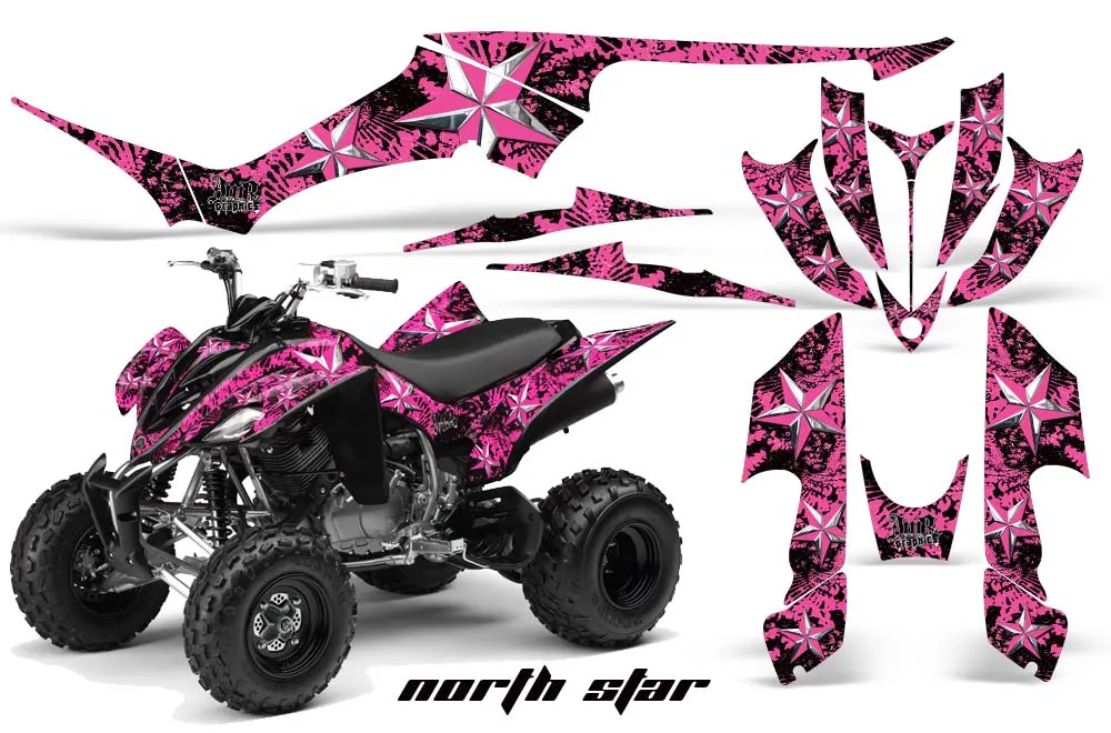 Yamaha Raptor 350 ATV Graphic Kit - 2004-2014 Northstar Pink