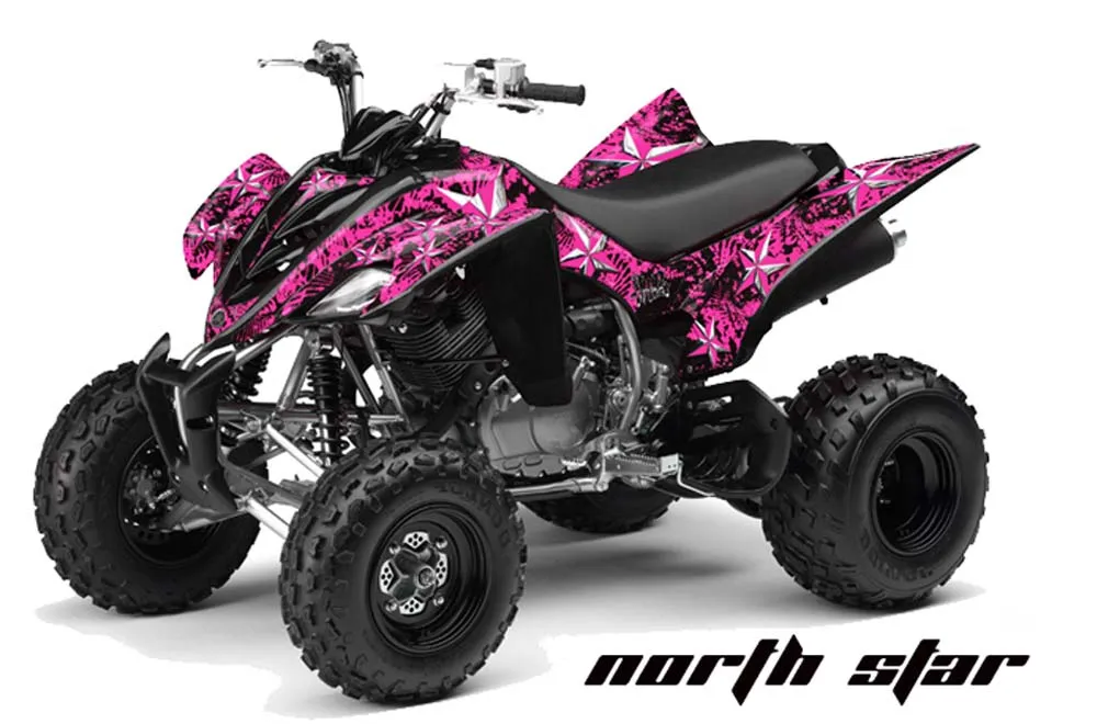 Yamaha Raptor 350 ATV Graphic Kit - 2004-2014 Northstar Pink