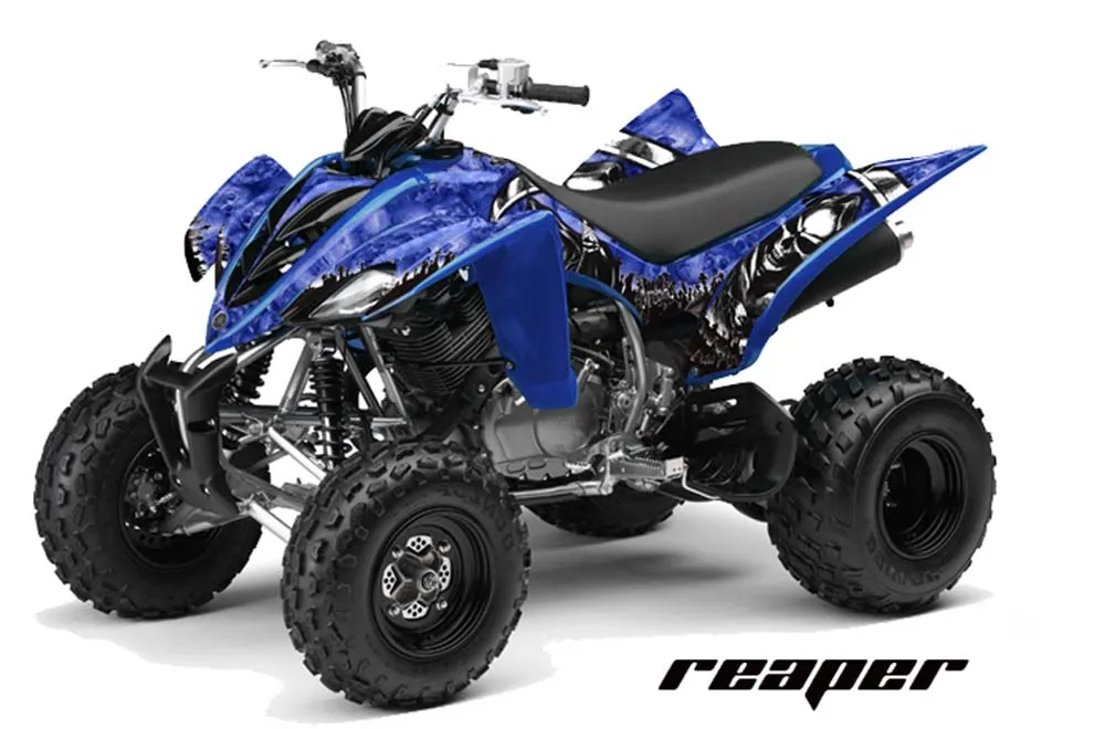 Yamaha Raptor 350 ATV Graphic Kit - 2004-2014 Reaper Blue